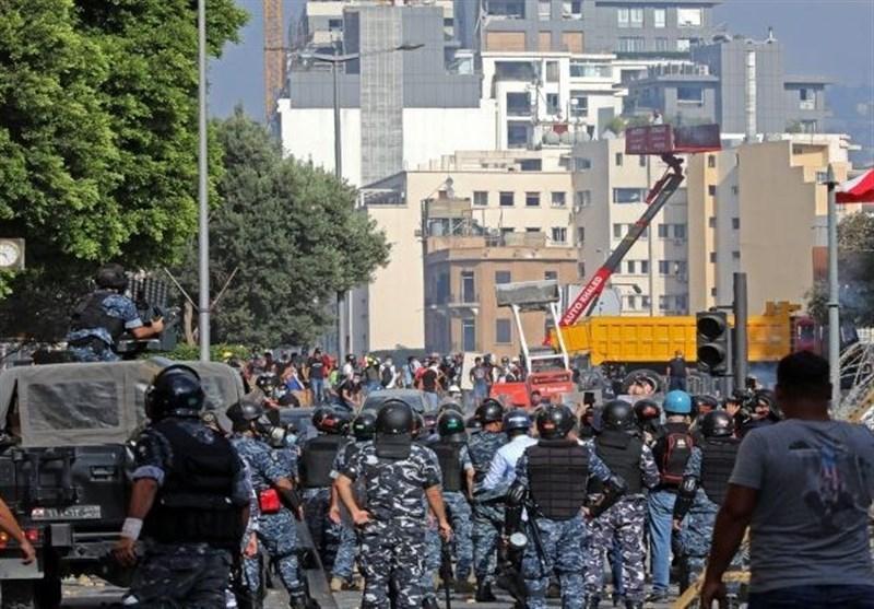درگیری ها در مرکز بیروت تشدید شد درگیری ها در مرکز بیروت تشدید شد