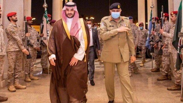 محمد بن سلمان دیدار با فرمانده ارتش پاکستان را نپذیرفت محمد بن سلمان دیدار با فرمانده ارتش پاکستان را نپذیرفت