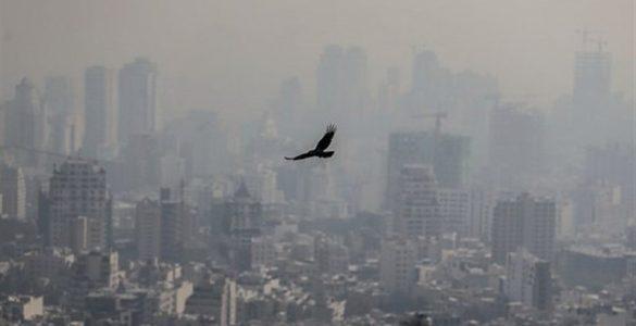 آلودگی هوا طی 24 ساعت گذشته در تهران آلودگی هوا طی 24 ساعت گذشته در تهران