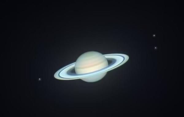 تصویر حیرت انگیز تیتان با رنگ های جادویی ، بزرگ ترین قمر زحل؛ شکار نو تلسکوپ وب